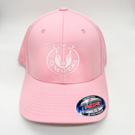 Pink Fitted Hat