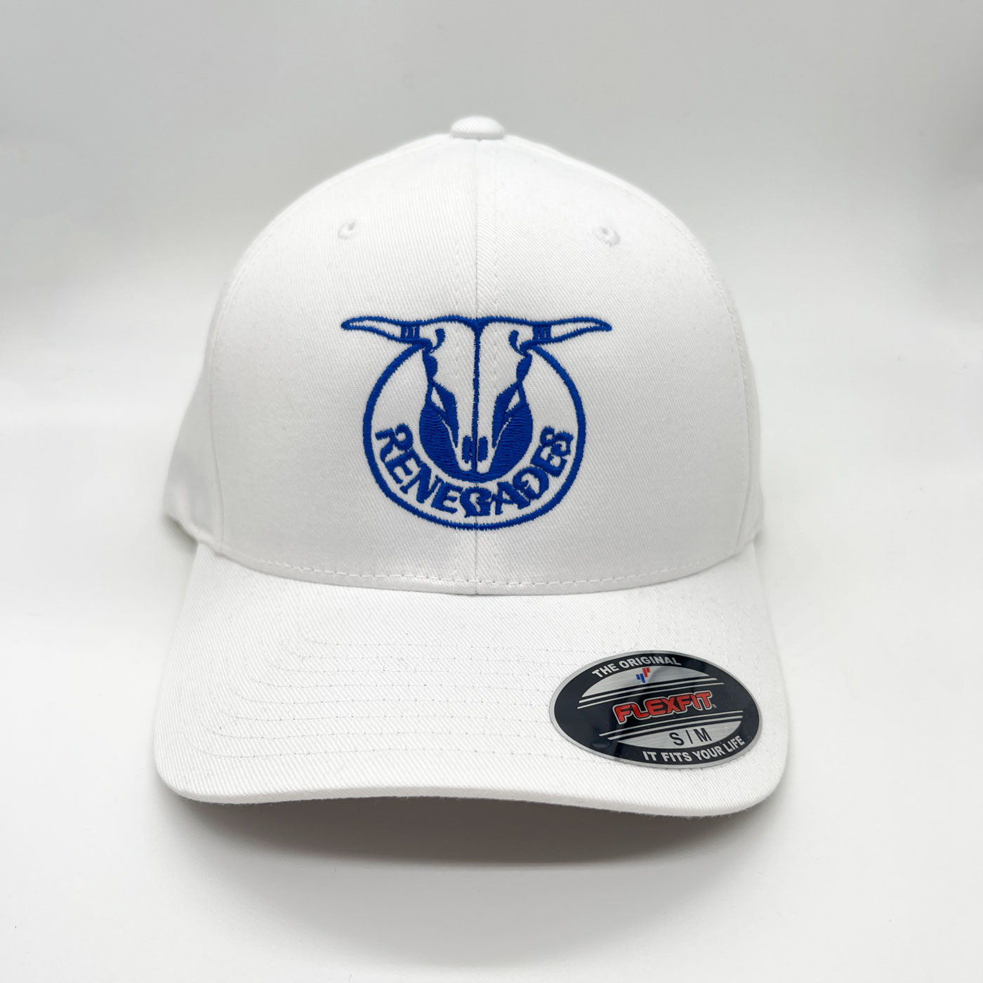 White Fitted Hat